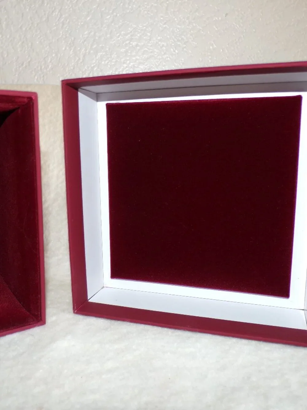 3 Velvet Lined Boxes Luxury Padded Gfit giving